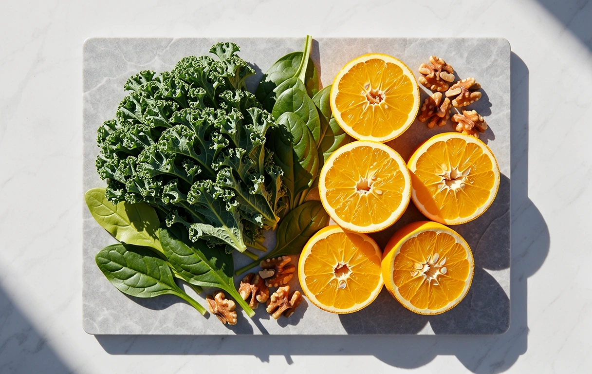 Frisches Gemüse und Obst